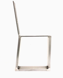 Sherwood High Back Steel Bench Legs side view